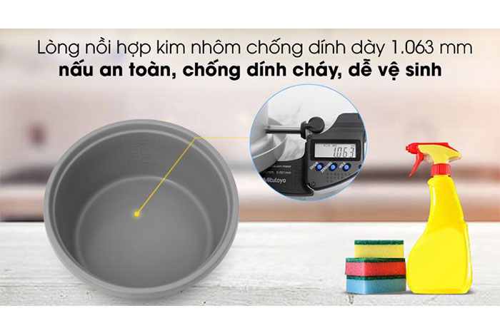 Hình ảnh sản phẩm - [RC-18MH1PV(F)] Nồi Cơm Điện Toshiba 1.8 Lít