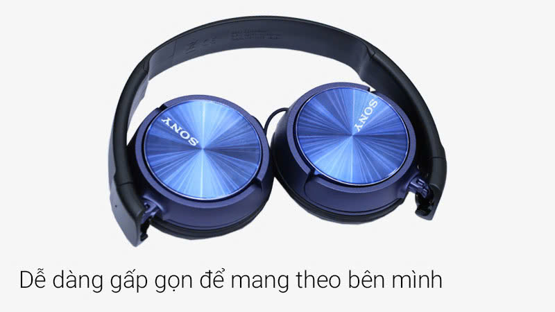 Tai nghe Chụp tai Sony MDR - ZX310AP có thể gấp gọn lại được