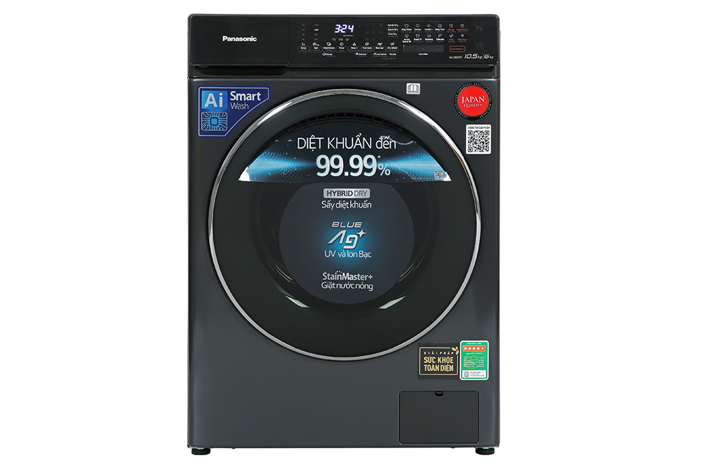 Hình ảnh sản phẩm - [NA-S056FR1BV] Máy giặt sấy Panasonic Inverter 10.5 kg/6 kg
