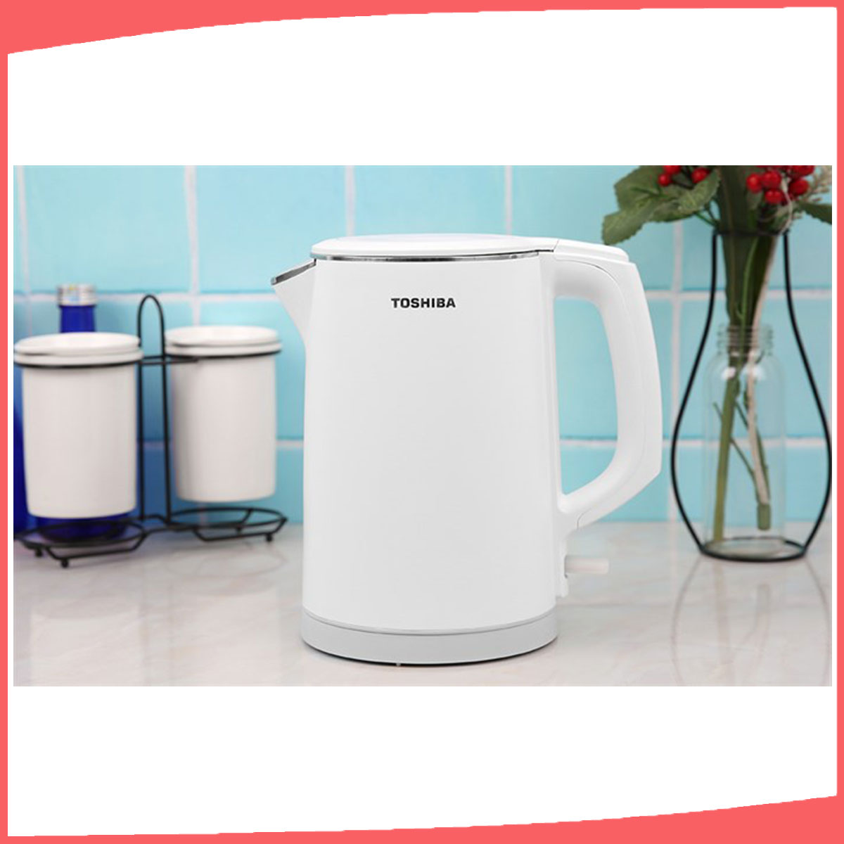 Hình ảnh sản phẩm - [KT-15DS1PV] Bình Đun Siêu Tốc Toshiba 1.5 Lít