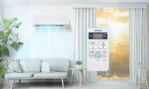 Máy lạnh Toshiba Inverter 1 HP RAS-H10S4KCV2G-V làm lạnh nhanh Hi Power