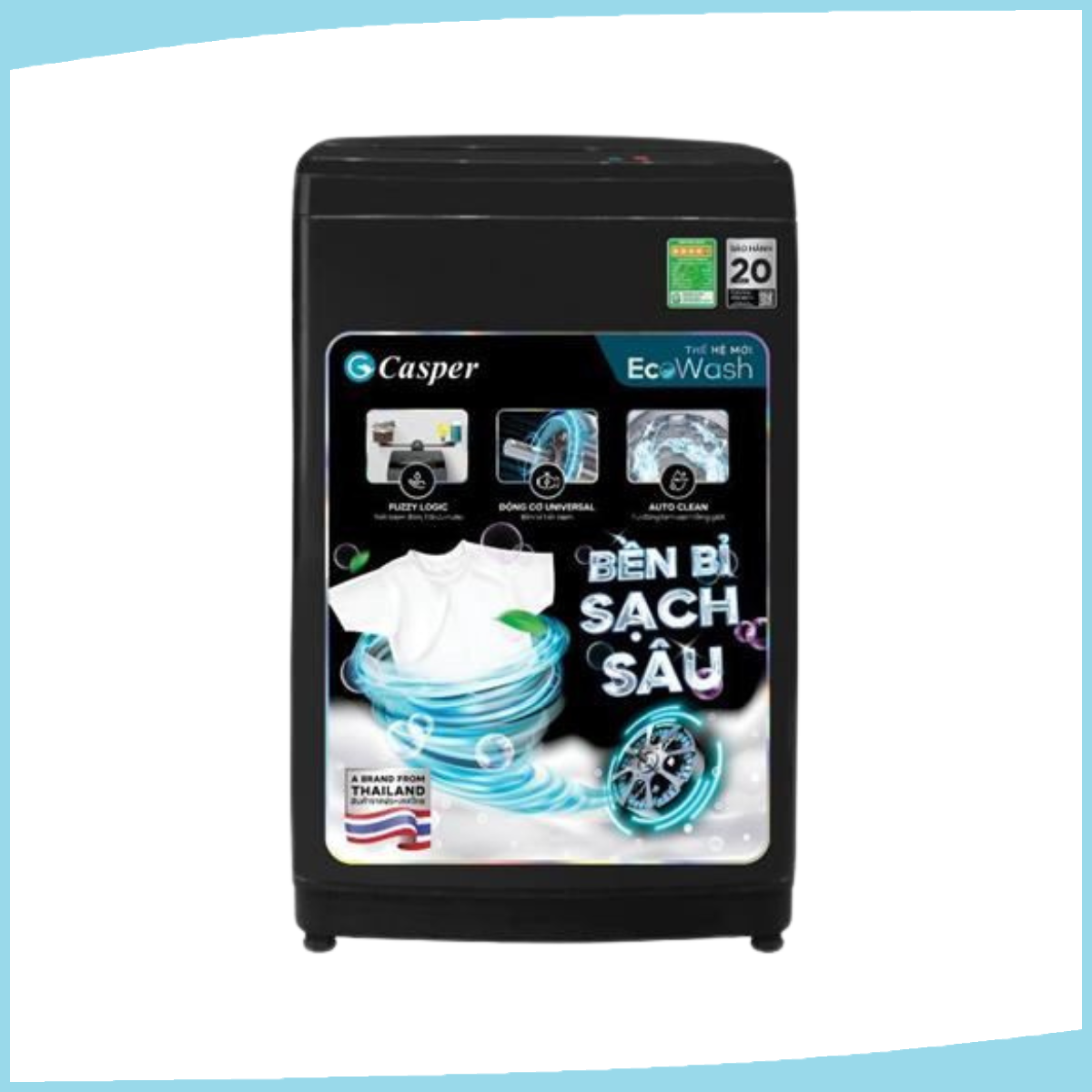 Hình ảnh sản phẩm - [WT-10NB3] Máy giặt cửa trên Casper - 10 kg