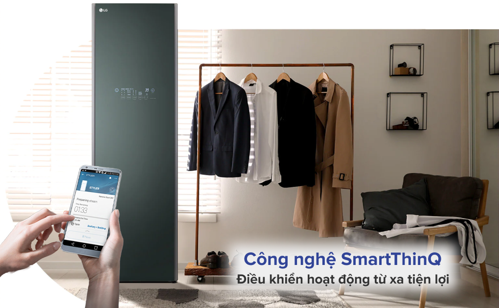 Thùy - Điều khiển máy từ xa thông qua ứng dụng Smart ThinQ 