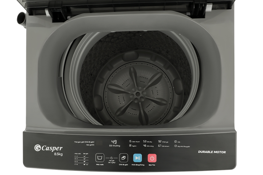 Hình ảnh sản phẩm - [WT-85NG1] Máy giặt Casper 8.5 kg