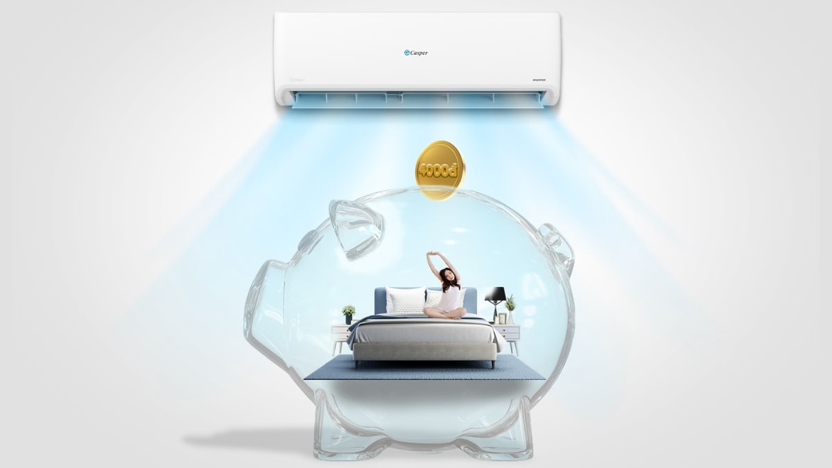 Máy Lạnh Casper Inverter 2.5 HP GC-24IS35 sử dụng công nghệ Inverter