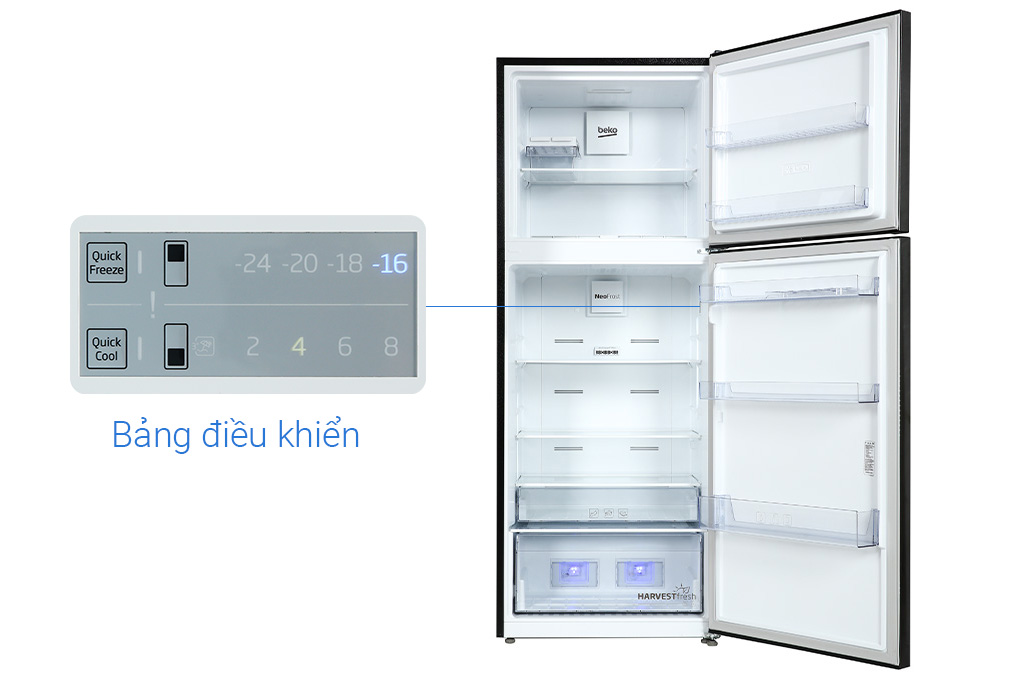 Hình ảnh sản phẩm - [RDNT470I50VK] Tủ lạnh Beko Inverter 422 lít 