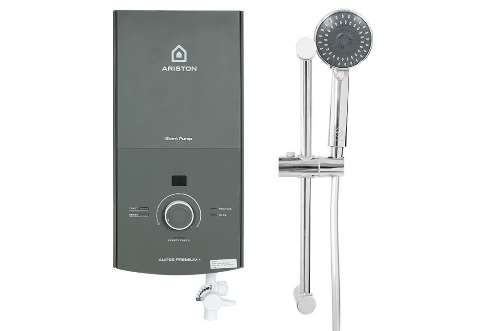 Hình ảnh sản phẩm - [AURES PREMIUM+ 4.5P] Máy nước nóng trực tiếp Ariston 4500W