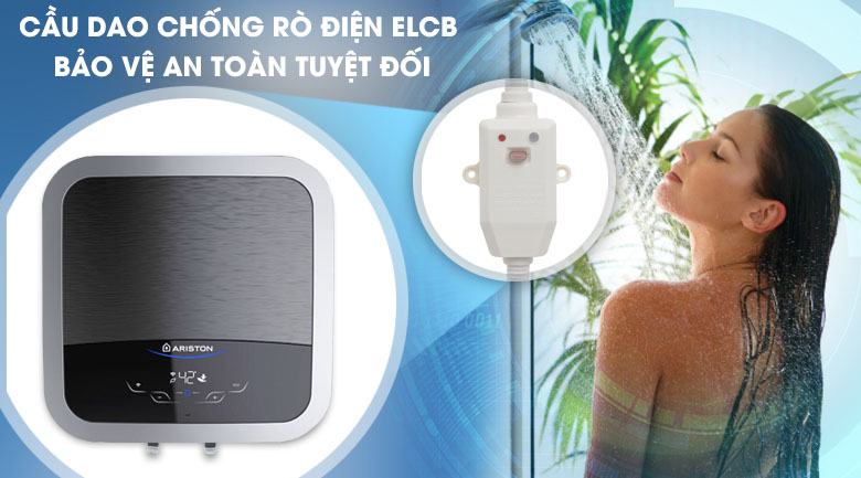 Hệ thống ELCB - Máy nước nóng Ariston 30 lít AN2 30 TOP WIFI