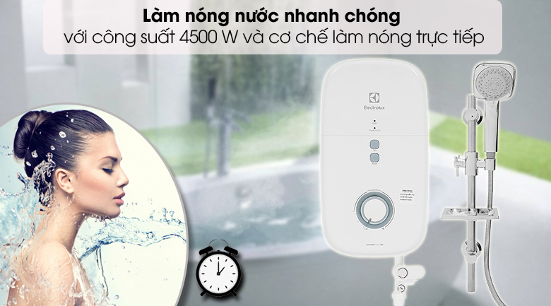 Máy nước nóng Electrolux EWE451KX-DWB2 - Làm nóng trực tiếp