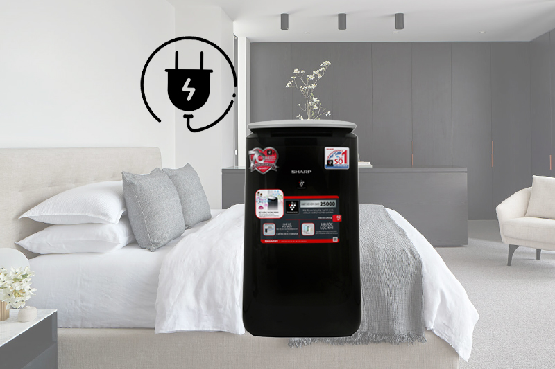 Hình ảnh sản phẩm - [FP-J80EV-H] Máy lọc không khí Sharp 48W