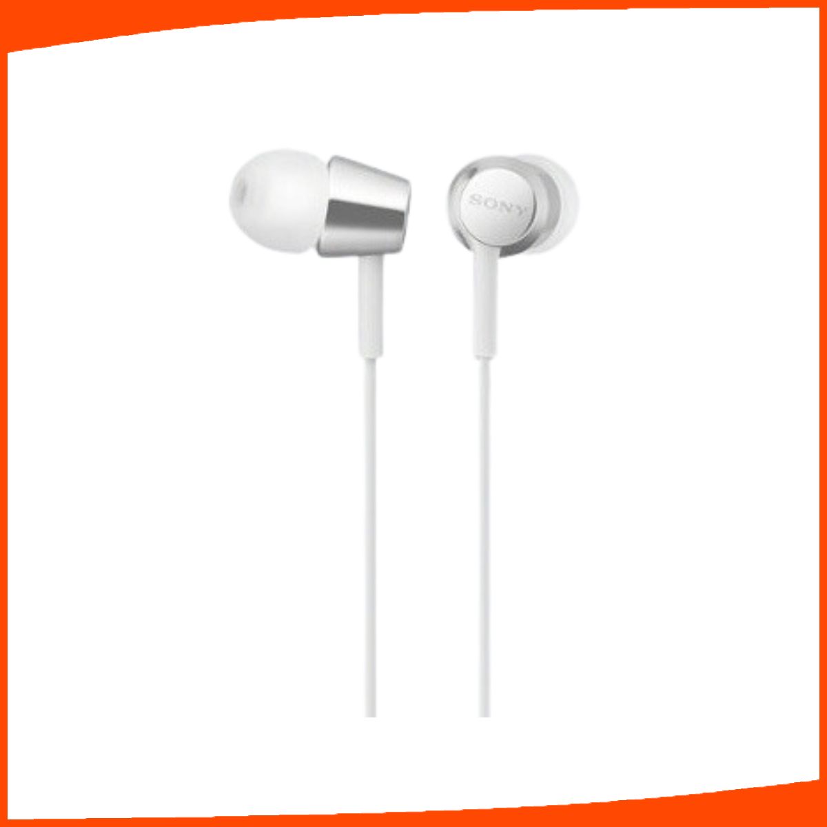 Hình ảnh sản phẩm - [MDR-EX155APWQE] TAI NGHE SONY MDR-EX155APWQE - MÀU TRẮNG