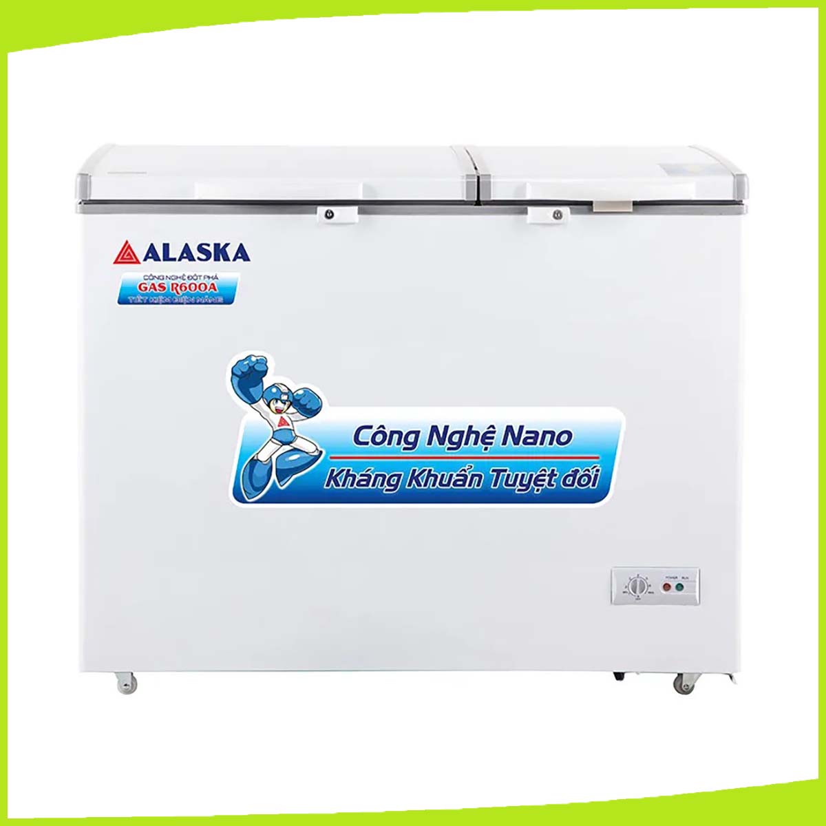 Hình ảnh sản phẩm - [BCD-3571] Tủ Đông Mát Alaska 210 Lít