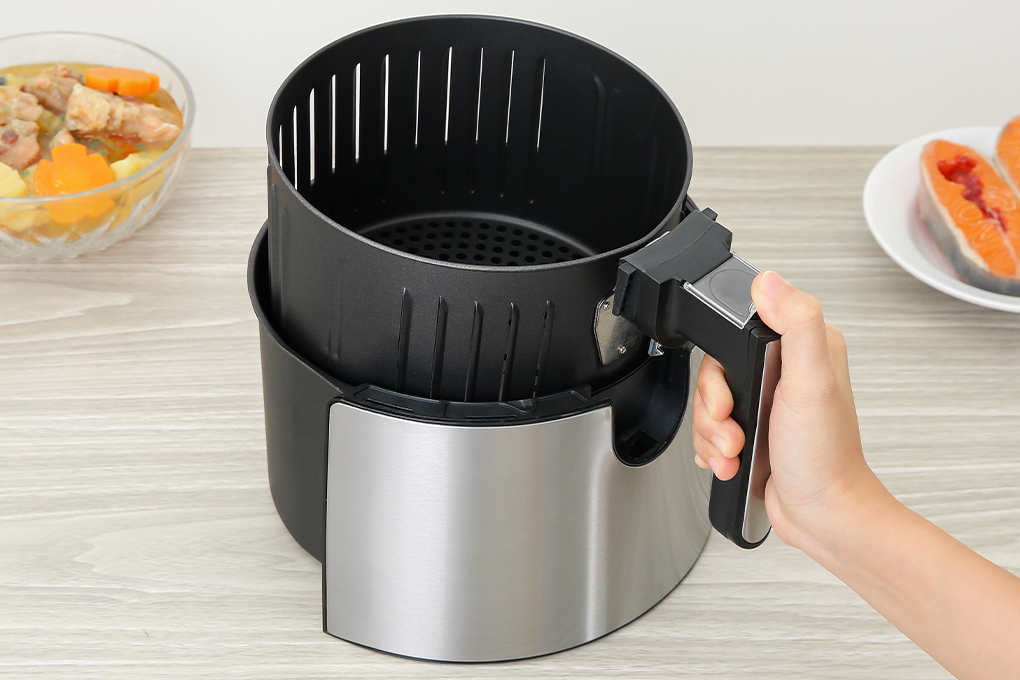 Hình ảnh sản phẩm - [KF-AF42MV-ST] Nồi Chiên Không Dầu Sharp 4.2 Lít