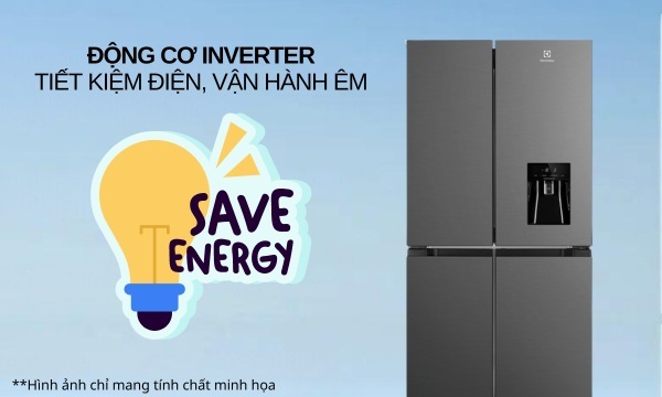 Tủ lạnh Electrolux Inverter 492 lít EQE4960A-B