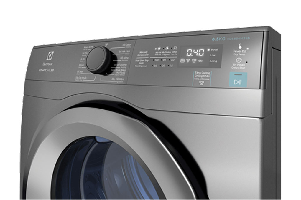 Hình ảnh sản phẩm - [EDS854N3SB] Máy sấy thông hơi Electrolux 8.5 kg