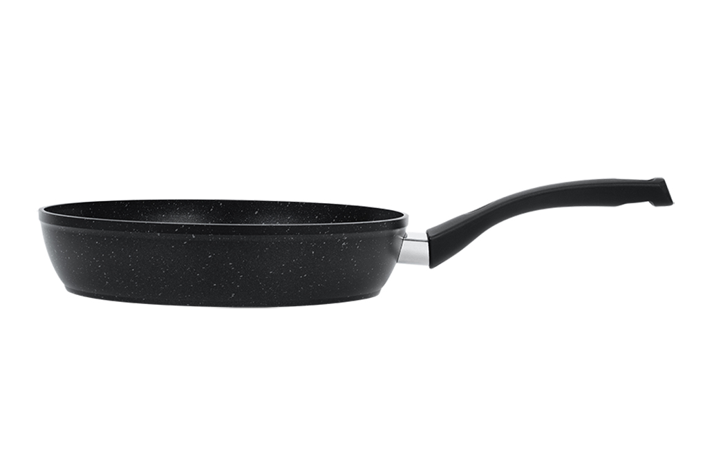 Hình ảnh sản phẩm - [H23107-J26] Chảo cao cấp vân đá đen Supor Rock Marble 26cm (6 cái/thùng)