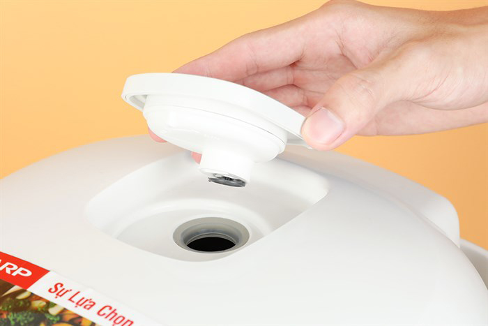 Hình ảnh sản phẩm - [KS-COM183MV-WH] Nồi Cơm Điện Tử Sharp 1.8 Lít