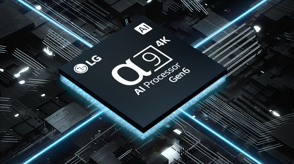Smart Tivi OLED LG 4K 65 inch 65C3PSA - Bộ xử lý α9 Gen6 4K AI​