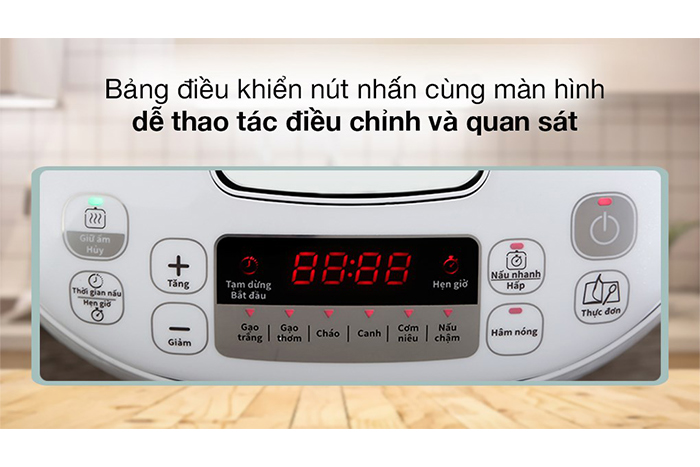 Hình ảnh sản phẩm - [RK752168] Nồi Cơm Điện Tử Tefal 1.8 Lít