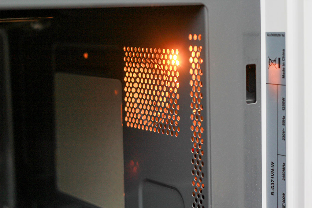 Hình ảnh sản phẩm - [R-G371VN-W] Lò Vi Sóng Có Nướng Sharp 23 Lít