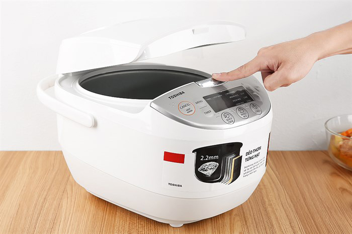 Hình ảnh sản phẩm - [RC-18DH2PV(W)] Nồi Cơm Điện Tử Toshiba 1.8 Lít