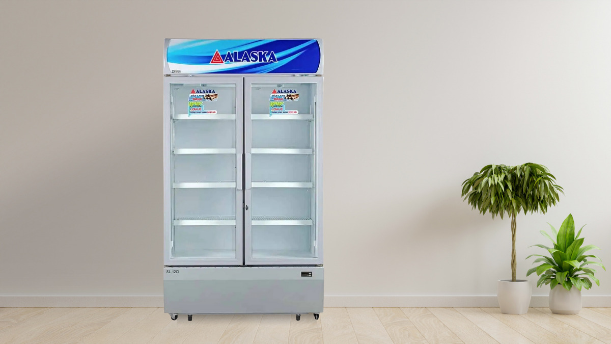 Tủ Mát Alaska Inverter 960 Lít SL-12CI sở hữu thiết kế tối giản, thanh lịch