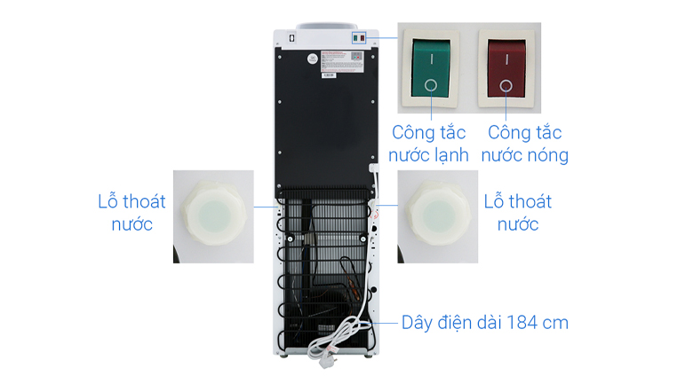 Công tắc - Cây nước nóng lạnh Electrolux EQACF01TXWV