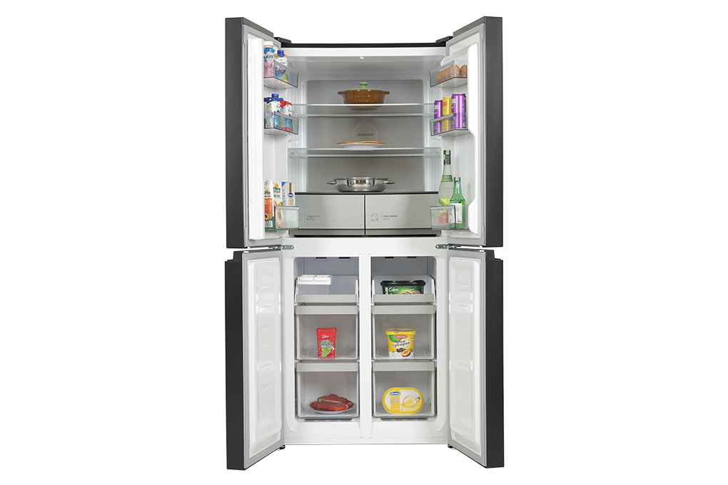 Hình ảnh sản phẩm - [HR4N7522DSDXVN] Tủ lạnh Hitachi Inverter 466 lít Multi Door