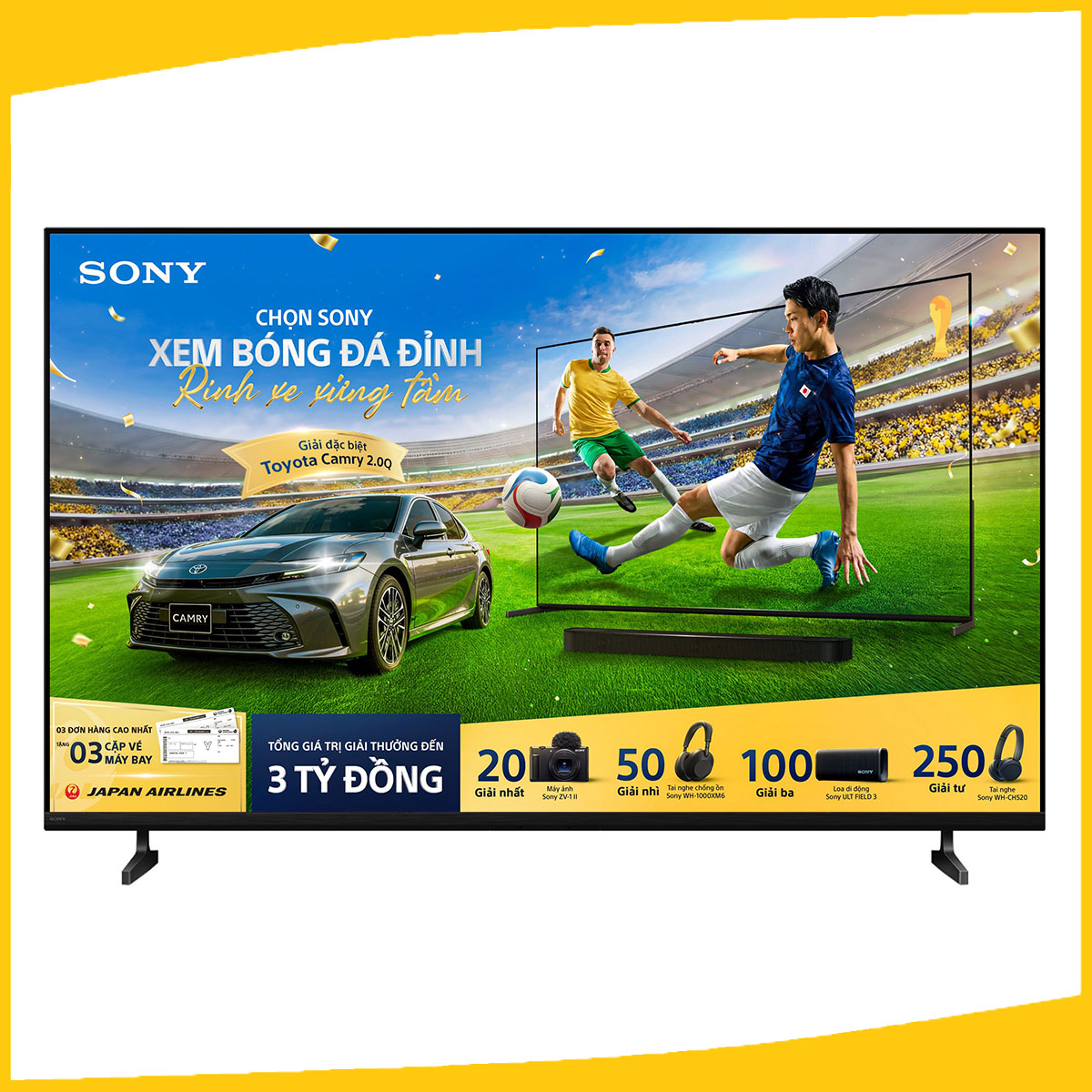 Hình ảnh sản phẩm - [K-50S25VM2] Sony Google Tivi 4K LED Nền BRAVIA 2 II 50 inch