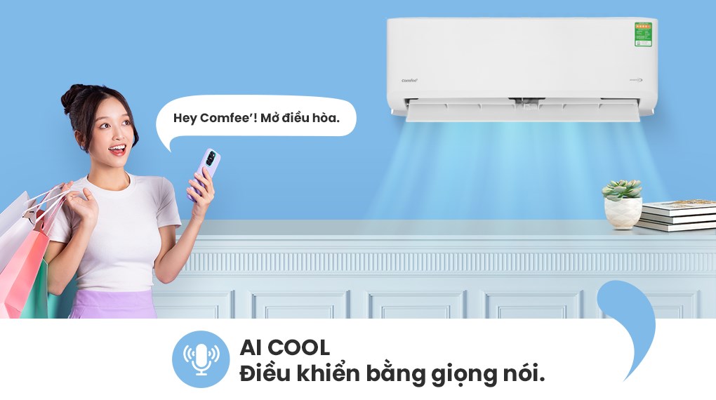 Máy lạnh Comfee Inverter 1.5 HP CFS-13VDGF-V - Tiện ích