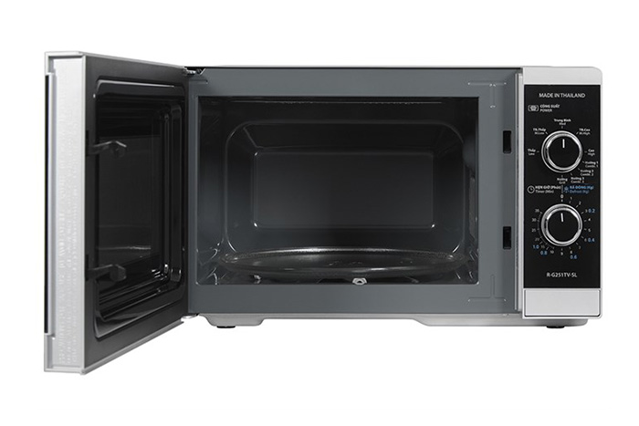 Hình ảnh sản phẩm - [R-G251TV-SL] Lò Vi Sóng Có Nướng 25 Lít