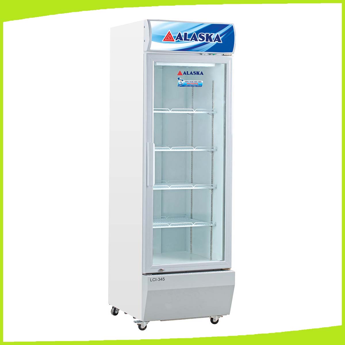 Hình ảnh sản phẩm - [LCI-345] Tủ mát Alaska inverter 345 lít