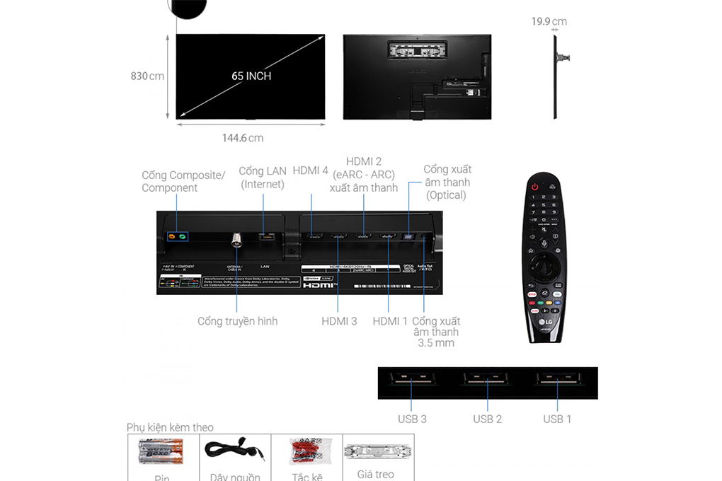 Hình ảnh sản phẩm - [OLED65GXPTA] Smart Tivi OLED LG 4K 65 inch OLED65GXPTA
