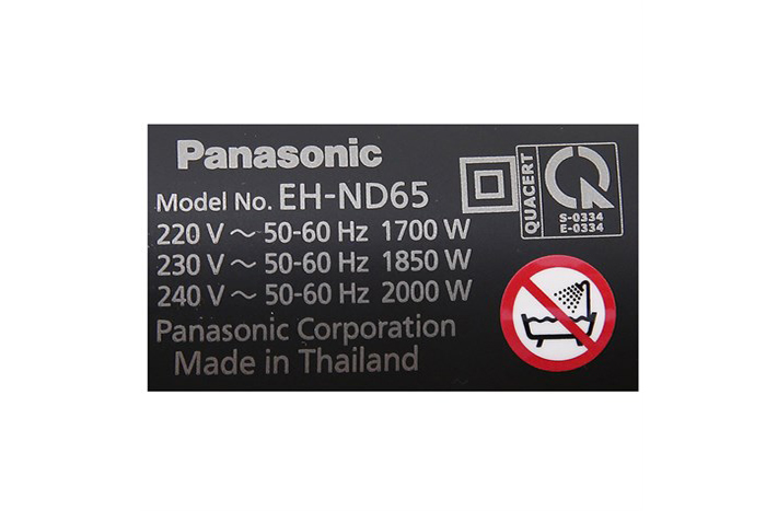 Hình ảnh sản phẩm - [EH-ND65-K645] Máy Sấy Tóc Panasonic