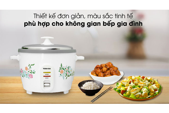 Hình ảnh sản phẩm - [RC-18MH1PV(F)] Nồi Cơm Điện Toshiba 1.8 Lít
