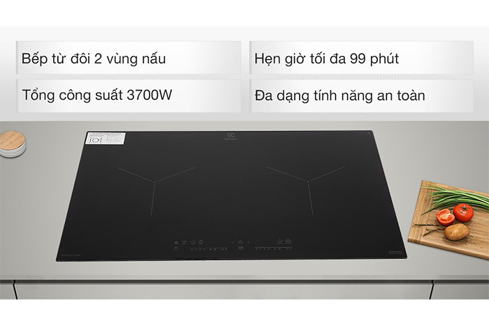 Hình ảnh sản phẩm - [EHI7280BB] Bếp Từ Đôi Electrolux