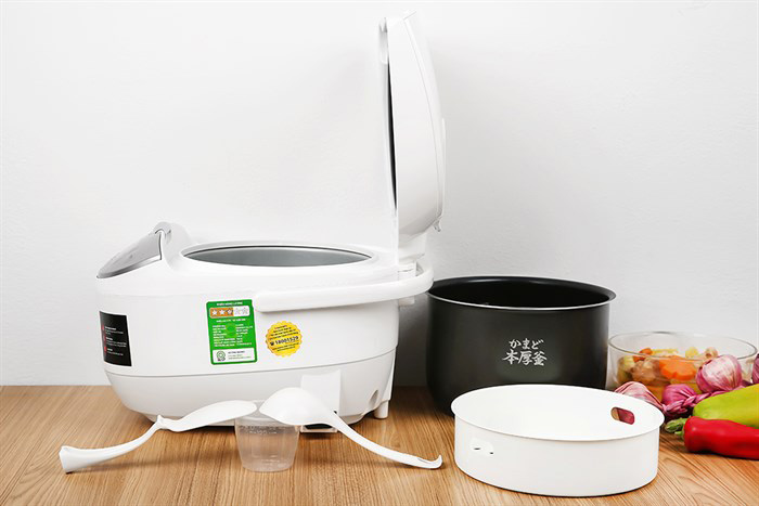 Hình ảnh sản phẩm - [RC-18DH2PV(W)] Nồi Cơm Điện Tử Toshiba 1.8 Lít