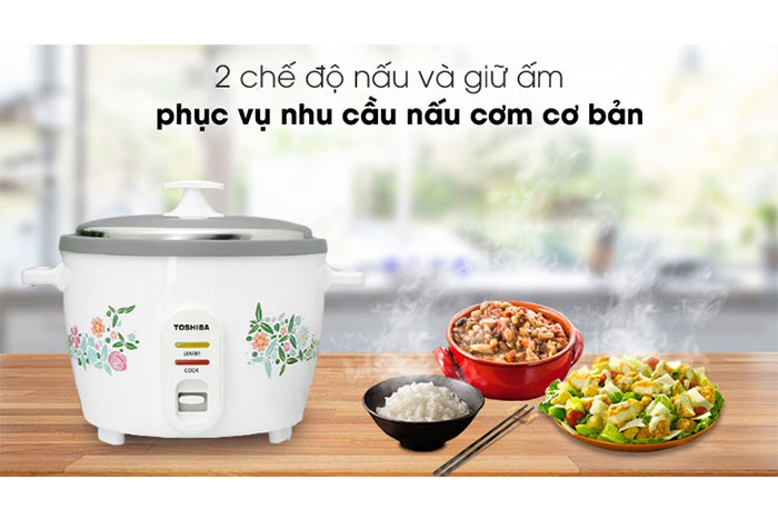 Hình ảnh sản phẩm - [RC-18MH1PV(F)] Nồi Cơm Điện Toshiba 1.8 Lít