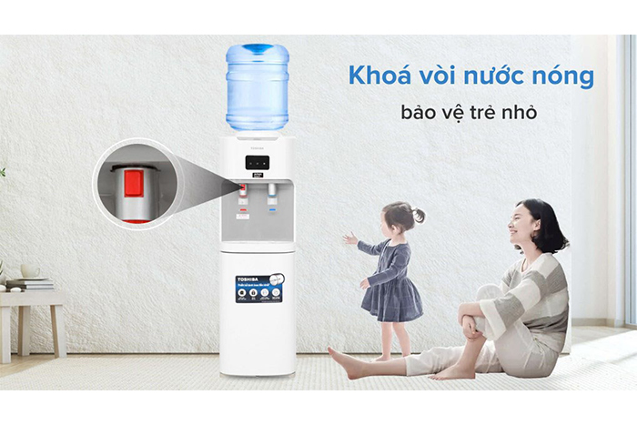 Hình ảnh sản phẩm - [RWF-W1664TV(W1)] Máy Nước Nóng Lạnh Toshiba