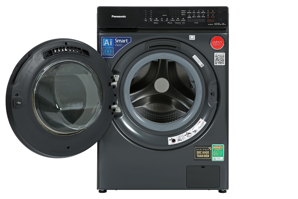 Hình ảnh sản phẩm - [NA-S056FR1BV] Máy giặt sấy Panasonic Inverter 10.5 kg/6 kg