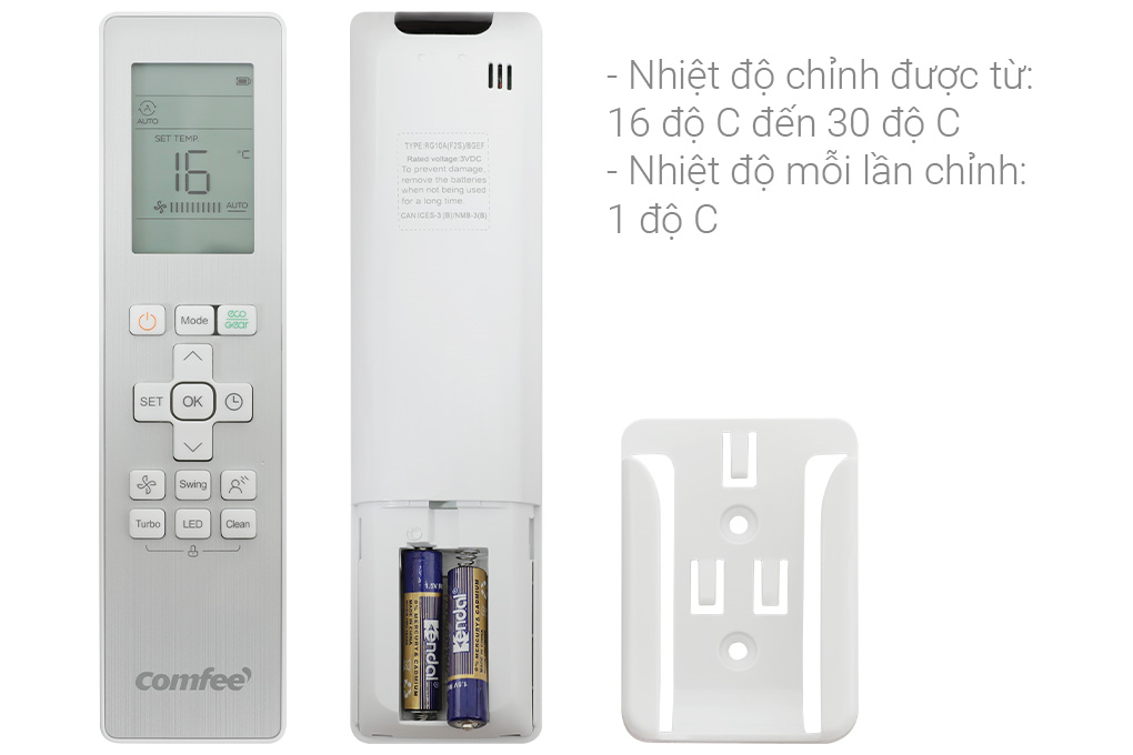 Hình ảnh sản phẩm - [CFS-18VDGF-V] Máy lạnh Comfee Inverter 2 HP