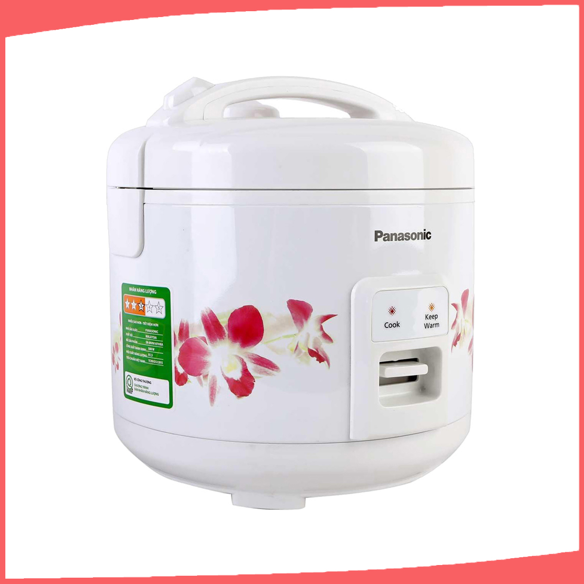 Hình ảnh sản phẩm - [SR-MVN18FRAX] Nồi cơm nắp gài Panasonic 1.8 lít