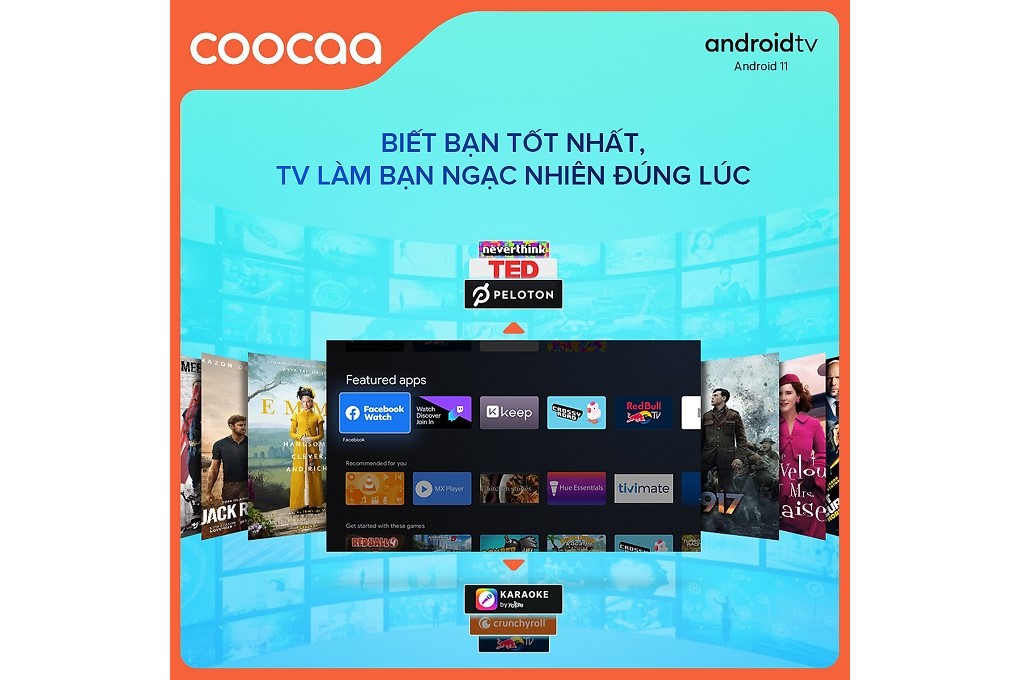 Hình ảnh sản phẩm - [32S7G] Smart Tivi Coocaa HD 32 inch 32S7G