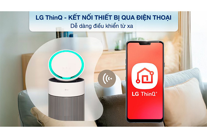 Hình ảnh sản phẩm - [AS55GGSY0] Máy Lọc Không Khí LG PuriCare Aero Booster