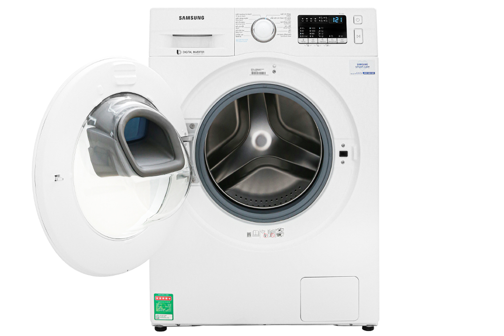 Hình ảnh sản phẩm - [WW90K44G0YW/SV] Máy giặt Samsung Addwash Inverter 9 Kg 