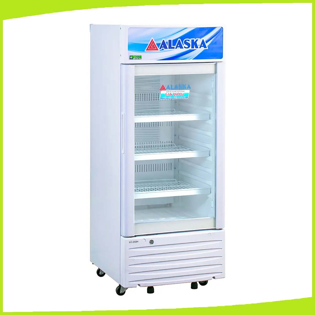 Hình ảnh sản phẩm - [LC-233H] Tủ mát Alaska 205 lít