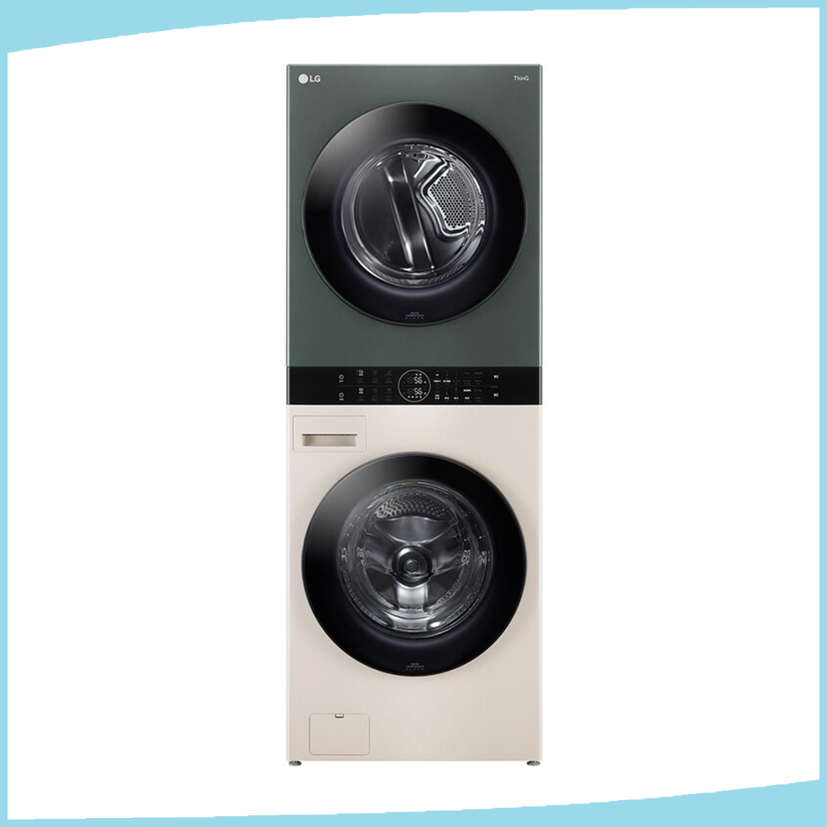 Hình ảnh sản phẩm - [WT2517NHEG] Tháp giặt sấy LG Inverter 25 kg/17 kg
