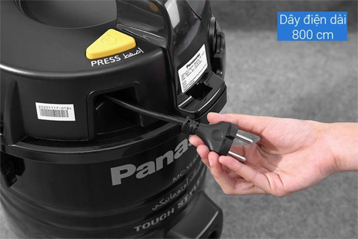 Hình ảnh sản phẩm - [MC-YL637SN49] Máy Hút Bụi Công Nghiệp Panasonic 2300W