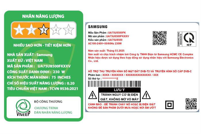 Hình ảnh sản phẩm - [UA75U8500FKXXV] Smart Tivi Samsung 4K 75 Inch
