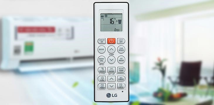 Màn hình remote máy lạnh LG bị chập chờn